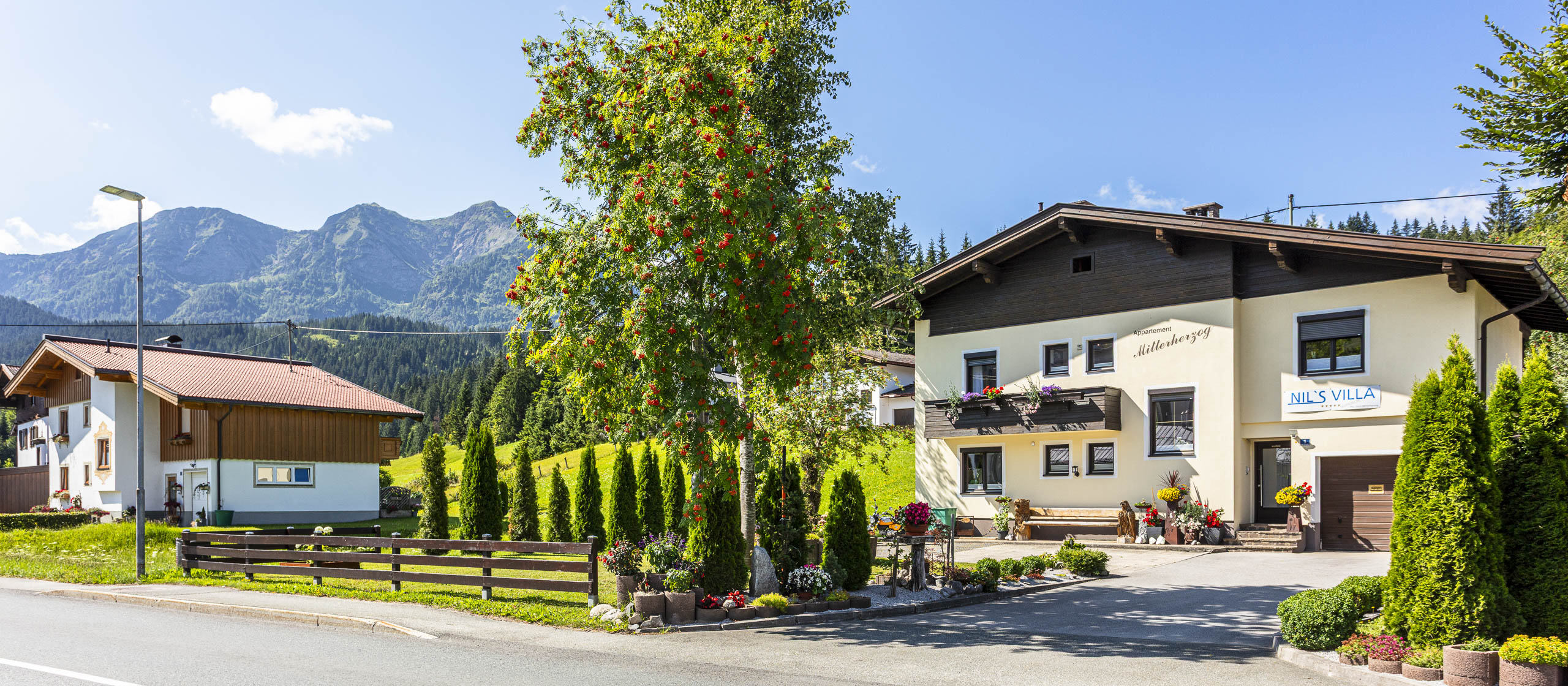 Haus Mitterherzog und Umgebung in Hochfilzen