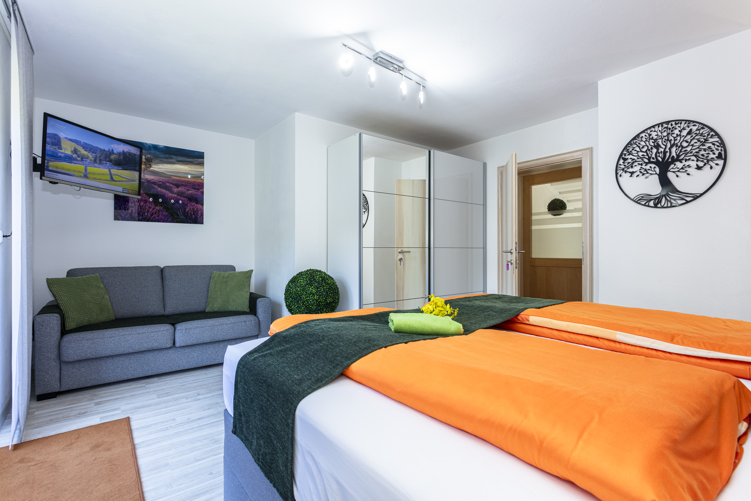 Schlafzimmer in Hochfilzen