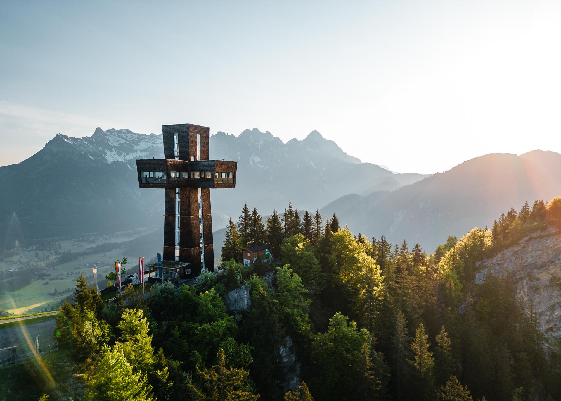Jakobskreuz auf der Buchensteinwand