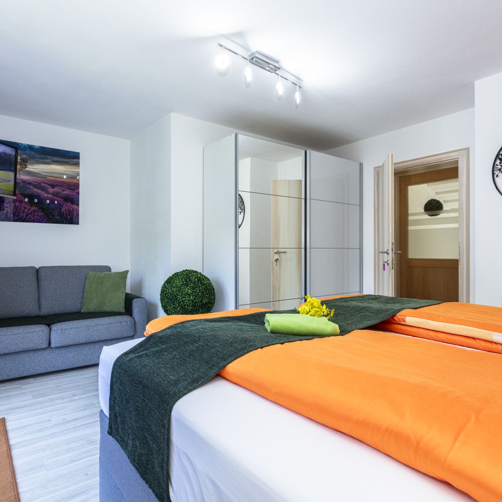 Schlafzimmer in Hochfilzen