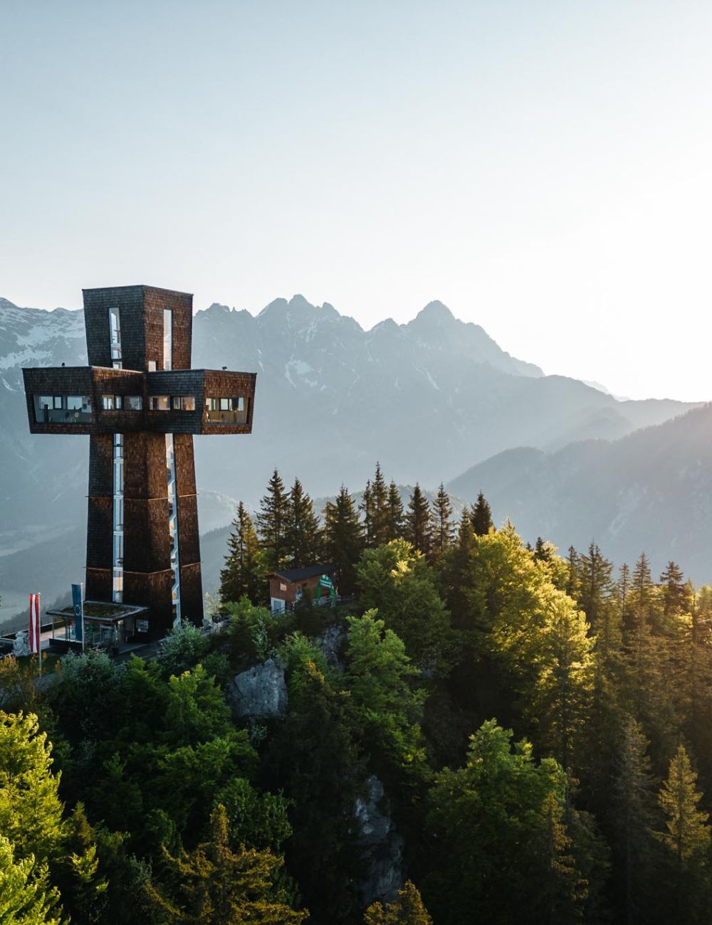 Jakobskreuz auf der Buchensteinwand
